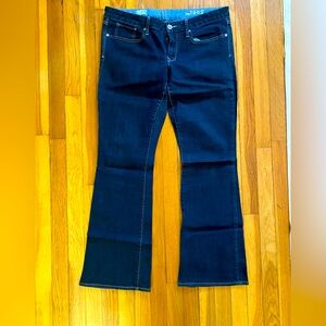 Gap flare curvy denim